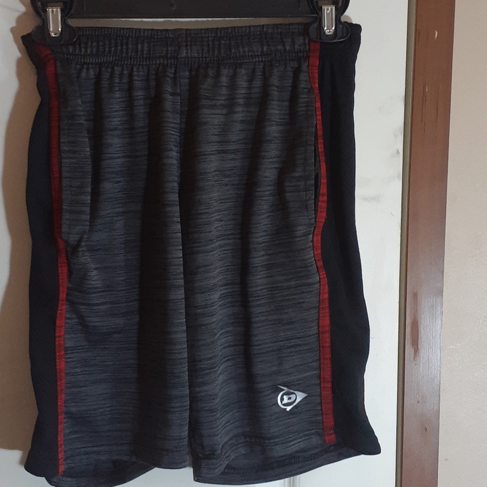 Black athletic shorts